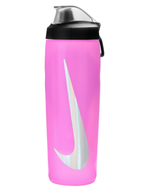 Nike Refuel Bottle Locking Lid 24 Oz-Pink